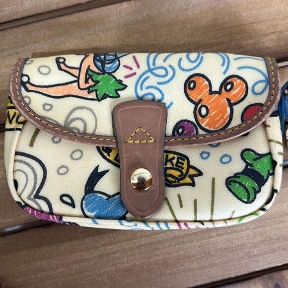 WALT DISNEY WORLD DISNEYLAND Dooney & Bourke Wristlet - Picture 2 of 12